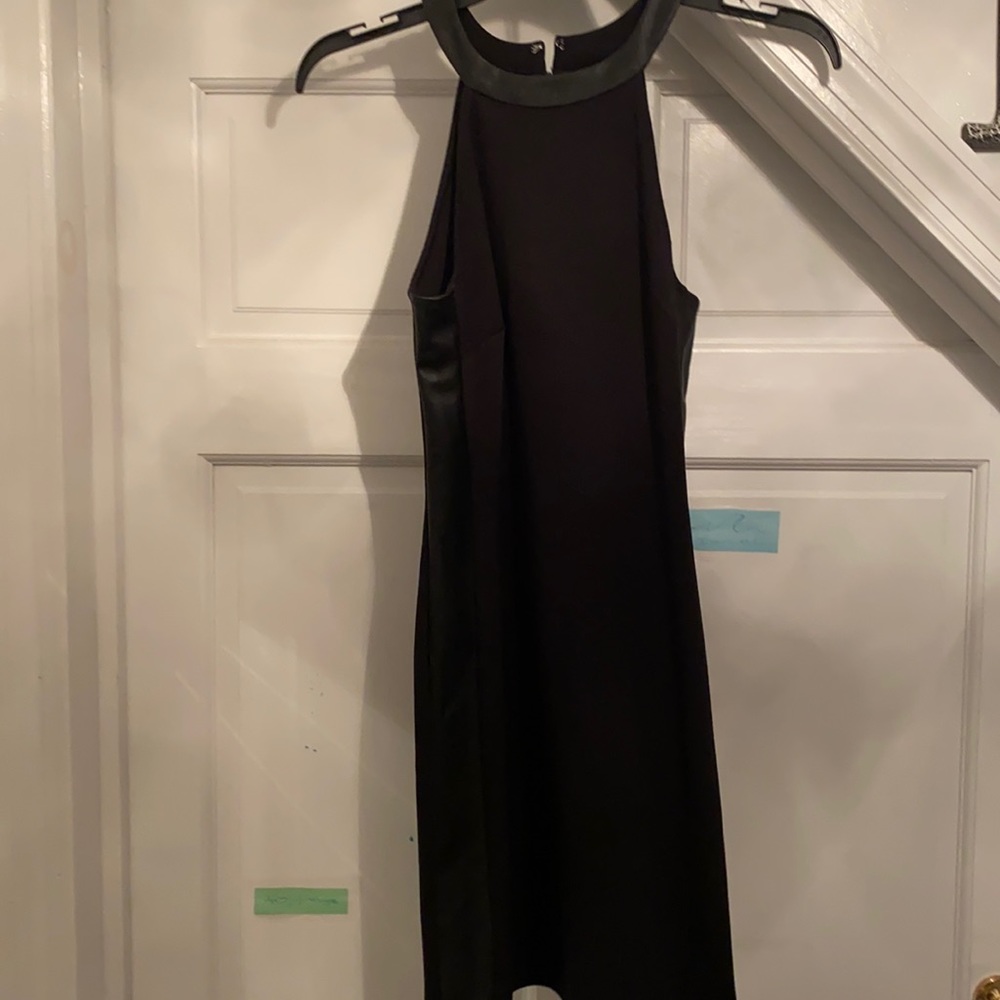 Guess. Black tight dress.